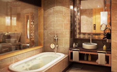 Плитка для стен в ванную комнату: достоинства, разновидности и стилевое оформление керамики