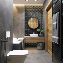 Ремонт туалетного помещения: окрашивание стен, отделка керамической плиткой или пластиковыми панелями
