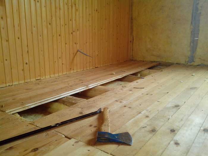 Этапы демонтажа деревянного дома